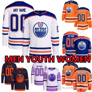 Custom Hockey Jerseys Edmonton Mens Oilers 36 Джек Кэмпбелл 5 Коди Сеси 14 Маттиас Экхольм 37 Уоррен Фогеле 18 Зак Хайман Маттиас Янмарк Эвандер Кейн Оскар Клефбом