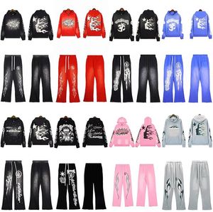 Frühling und Herbst Hellstar Hoodie Designer Hoodie Langarm Sweatshirts Pullover Street Hip Hop Retro Alphabet Print High Street Personalisierter Hell Star Hoodie 5a