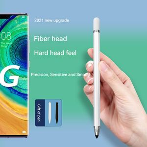 Touch Pen Tablet Målning Hard Tip Touch Pen Touch Screen Stylus Capacitive Pen for Apple iPad Huawei Android Phone Classic Sensitive Universal Anti-Touch Stylus