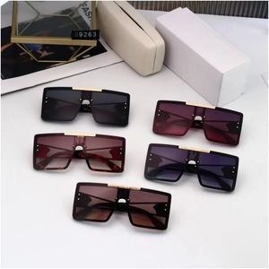 2024Sunglasses New Arrivals Luxury Designer Sunglasses Fashion Classic Women Polarized Ieewear UV400 Big Square Frame Sun Glases with Box9263