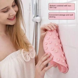 Tappetini da bagno Antiscivolo Bagno Persone Artefatto Suole Aspirazione Pigro Sfregamento domestico Spazzola per piedi Cuscinetti Coppe Cintura Massaggio