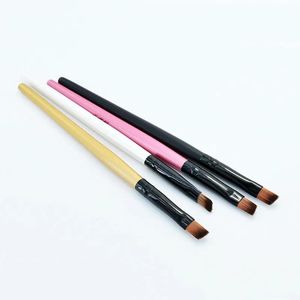 Brushes 1000pcs New Fashion Professional Elite Angled Eyebrow Brush Nice Eye Liner Brow Makeup Tool Multicolor Optional