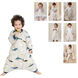 Baby Four Seasons 25-36m SleepSacks Kids Thermal Split Leg Sleeping Bag Toddler Sleep Sack for Girls Boys 240108