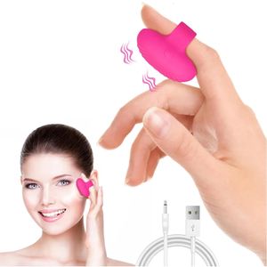 Upgraded Pocket Mini Ring Face Eye Massager Muscle Firming Anti-Aging Relief Eyes Dark Circles Eye PuffinessFatigue 240106