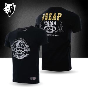 VSZAP MMA Camping Fiess Multi Gym walka sztuk walki Jujitsu Training Thai Boxing T-shirt