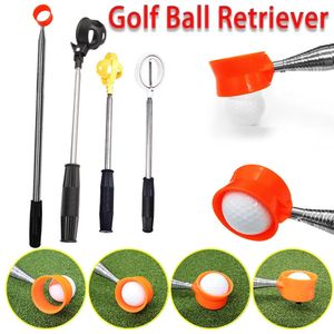 9ft/12ft Golf Ball Retriever 8 Sections Ayarlanabilir Golll Seçici Teleskopik Extandable Golf Eğitim AIDS Golf Pick Up Grabber 240108