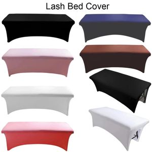 Borstar Eyelash Extension Elastic Bed Cover Sheets Stretchable Bottom Cils Professional Beauty Salon Makeup Massage för bordstol