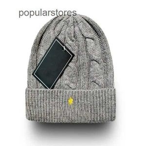 Polo Beanie Luxury Bonnet Designer Cap Cykling Autumn and Winter Season Polo Brimless Hat Men's and Women's Universal Travel Knit Hat 7HO9