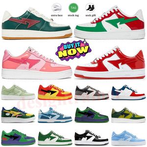 A Bathing SK8 Sta 2024 JJJJound Scarpe firmate uomo donna bassa Pelle verniciata Camouflage Skateboarding jogging Scarpe da ginnastica plate-forme con calzini Sneakers taglia 45