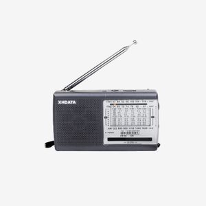 Радио xhdata D219 FM Радио -портативные AM SW 19 11 Bands Radio Receiver High Sensitiation Коротковолновая карманная радиопроводка