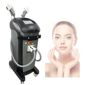 2 Handles Professional DPL E-light Photon Skin Rejuvenation Hair Removal Beauty Machine Gel DPL IPL Laser Depilator