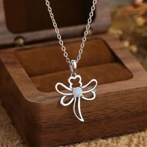 Chains European And American Dragonfly Jewel Necklace Fashionable Elegant Light Luxury High Grade For Women