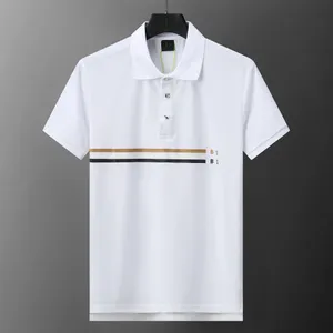 Mode mäns polo skjorta lyx italiensk designer herrkläder kort ärm mode casual mäns sommar moldai klassisk brev t-shirt