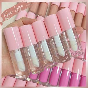 Gloss spécifier Big Wand Tube marque privée Moq 30 pièces personnalisé en gros maquillage lèvres glaçure brillant à lèvres Vegan sans cruauté envers les animaux