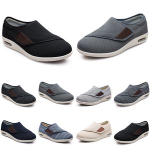 Designer Sneakers Walking Casual Flat Shoes Breathable Black Blue Beige Gray Mens Women Shoes Trainers Sneakers Large Size 36-53 GAI