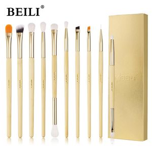 Brushes Beili Eyes Makeup Borstar Set Professional Eyeshadow Blending Eyebrow Eyeliner Concealer Borst Bamboo Cosmetics Make Up Tool Kit