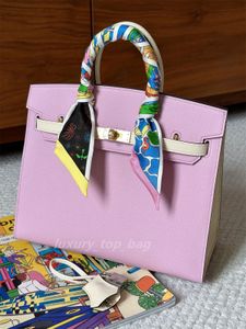 10A custom leather bag Fashion bag bk25 Color matching ep gold buckle sewn high-quality women's handbag