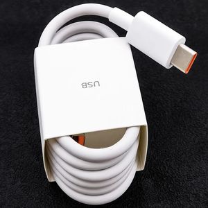 USB Type C Cable For Samsung S20 S9 S8 Xiaomi Huawei P30 Pro Fast Charge Mobile Phone Charging Wire White Cable USB Charging