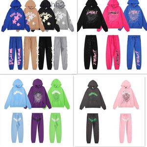 Men Hoodie Spider Hoodie Designer Tracksuit Pink Spider Mens Clothes Sp5der 55555 Cotton Comfortable Womens Clothing C3TE