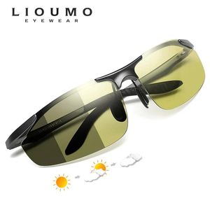 Sunglasses Photochromic Sunglasses Men Women Day Night Vision Driving Polarized Discoloration Eyewear Chameleon Sun Glasses Antiglare Lens