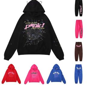 Spider Felpe con cappuccio Designer Pink Spider Felpa con cappuccio da donna Young Thug Sp5der Tuta Pullover 555555 Uomo Donna Giacca Felpa Spiders 555 X1MV