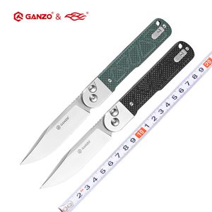 Firebird Ganzo FBknife G767 +-59HRC 9CR14, лезвие G10, ручка EDC, карманный складной нож, тактический нож для выживания, походный нож, инструмент EDC, походный нож