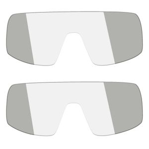 Óculos de sol Oowlit dois pares de lentes de substituição não polarizadas para óculos de sol Sutro Oo9406 Eclipse fotocrômico