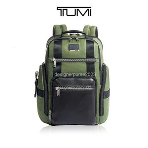 Livros Tumiis Leisure Nylon Bolsa Backpack Bags de Luxury Bookbag Bags 232389 Designer masculino Back Pack Business Ballistic Viagem de 15 polegadas Men's Computer Bag Llmk