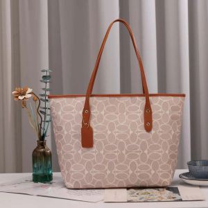 COA Fashion Luxury Designer Bag Womens Handväska stor kapacitet Canvas Tygväska shoppingväska axelväska strandpåse