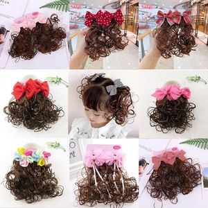Hair Accessories 2pcs Children's Clip Chinese Style Hanfu Headwear Women's Wig Tassel Card Baby