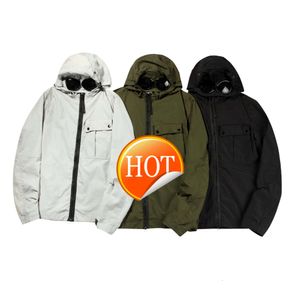 2024~Fashion brand CP Binocular eyepiece jackets Spring and Autumn Men's Outdoor Loose Cardigan Hooded Nylon Jacket Size M-2XL