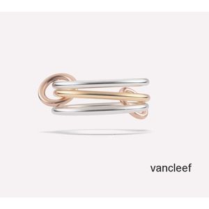 Дизайнерское кольцо Love Ring Spinelli Kilcollin, совершенно новое роскошное ювелирное кольцо из стерлингового серебра Ranet