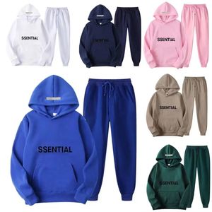 2024 Women Sweater High-quality Tracksuits Spring New Casual Hooded Sweater Set