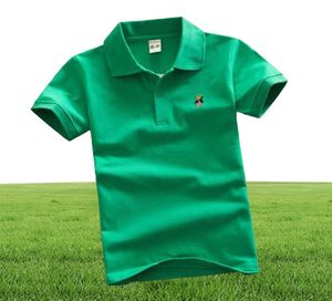 3 pezzi Polo per bambini Manica corta Studenti Uniformi scolastiche estive Grandi adolescenti Ragazzi Bambine Top in cotone con risvolto All'ingrosso9191625