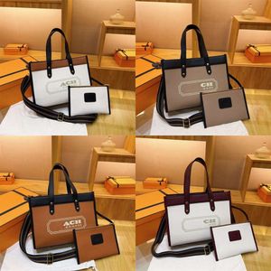 Luxury Designer handbag shoulder Bag brand two-in-one Large capacity Tote bag Factory wholesale Beach bags piece set foreign trade popular female crossbody bag