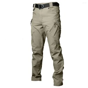 Мужские брюки модные стильные мужские брюки дышащие повседневные повседневные длинные беговые брюки с несколькими карманами открытый карман