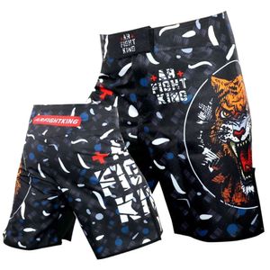 Completo da combattimento, boxe, allenamento, competizione sportiva, pantaloncini tigre MMA ad asciugatura rapida, pantaloni da spiaggia multifunzionali