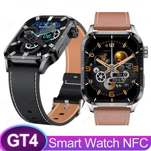 Watches VWAR GT4 Smart Watch Men AlwaysOn Display Bluetooth Ring IP68 NFC Smartwatch Heitta Fitness Armband för iOS iPhone Android