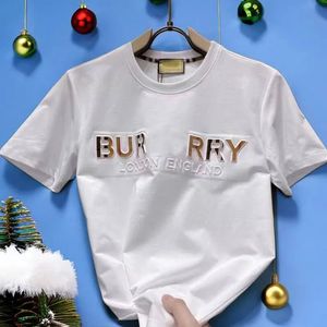 Men's Designer T-shirt Casual Men's Women's T-shirt Letters 3D Stereoscopic printed short sleeve best-selling luxury men's hip hop clothing Asian size S-5XLv