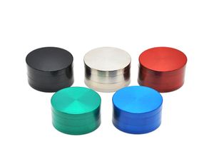 Newest 4 parts Zinc Alloy Tobacco herbal Grinder 4 Pieces Cigar Herb Spice Crusher Machine Magnet Strainer 40MM50MM53MM58MM1105514