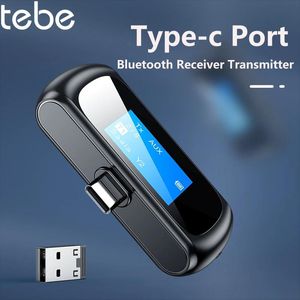 Connectors Tebe Tybeec Wireless Audio Adapter Bluetooth 5.1 Playstaion Nintendo Switch Car TV用マイクをサポート