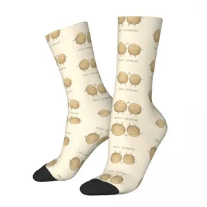 Men's Socks Spuddies Harajuku High Quality Stockings All Season Long Accessories For Man's Woman's Christmas Gifts