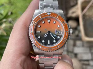 10 Style Zatwierdź Better Diw Factory 40 mm 116610 DiW Fibre Fibre Bezel Wodoodporna 904L Stalowe zegarki