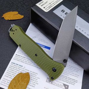 Messer BM 537 Survival Taschenmesser Mark CPM-3V Klinge Outdoor Taktisches EDC Selbstverteidigung Praktisches Camping Klappmesser Rettungswerkzeuge