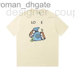 T-shirt da uomo Spring Festival Limited Designer Luxury Loes Classic Versione alta Nuova maglietta a maniche corte per uomo e donna Top ampio 8SNG