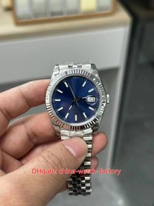 Temiz Fabrika Erkek Süper Kalite 41mm 126334 Başkan 904L Çelik Pırlanta Safir Saatler Cal.3235 3230 Hareket Mekanik Otomatik Erkekler Kol saatleri