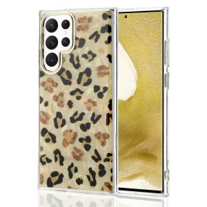 Sparkle Glitter Electriclating Marble Phone Falls för Samsung S23 Ultra S22 Plus A03S A02S A12 A21S A32 A33 A52 A53 A72 Shell Texture Mönster Hard PC Back Cover Cover