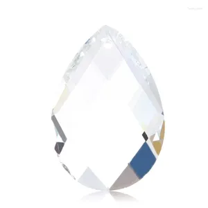 Ljuskrona Crystal 1pc Clear Glass Lamp Prisms delar hängande droppar hängsmycken 38mm