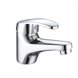 Rubinetti per lavandino del bagno e rubinetto per miscelatore freddo Vanity, lavabo da cucina monocomando cromato