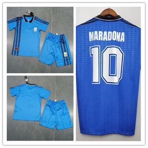 1978 1986 1998 Argentina Retro Soccer Jersey Kit Kit Maradona 1996 2000 2001 2006 2010 Kempes Batistuta Riquelme Caniggia Aimar Classic Retro Football Shirt